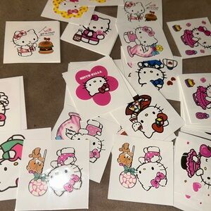 Hello Kitty tattoo 50 pc Set